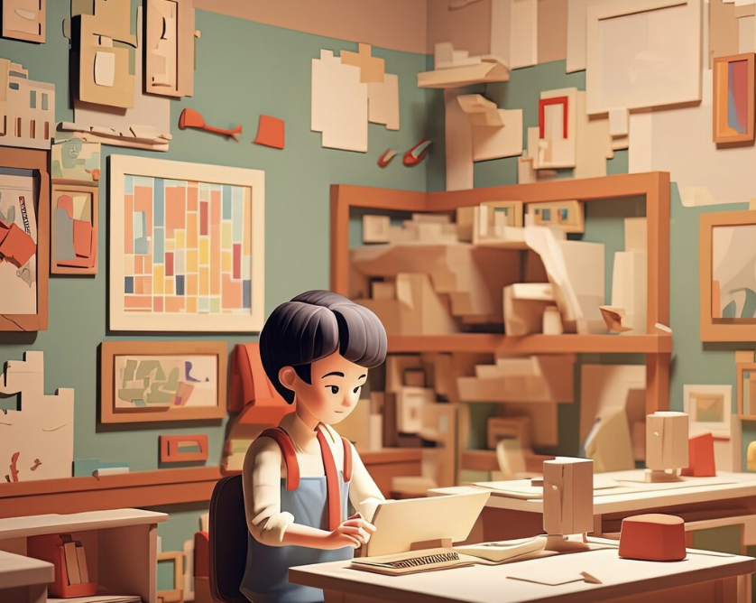 Ilustración 1:Métodología de la investigación cuantitativa - Fuente: Imagen descargada de FreePick, generada con IA con la siguiente consigna: imagen animada de estudios longitudinales de la investigación