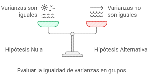 Ilustración 15: Prueba de homogeneidad - Fuente: Imagen elaborada con Napkin.IA. (19 de enero de 2025)