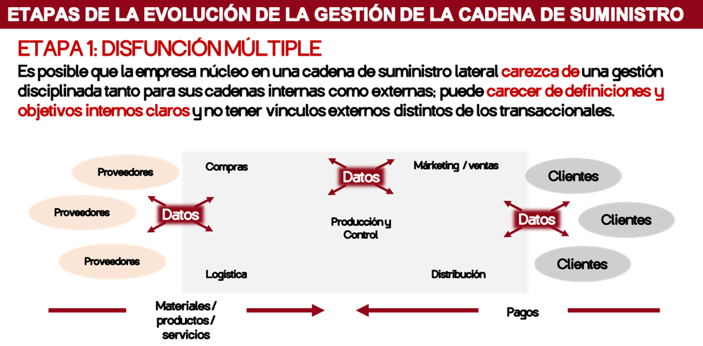 Figura 11: Etapa 1 – Evolución cadena de suministros