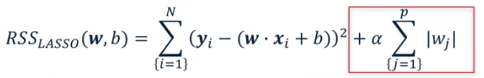 Lasso regression