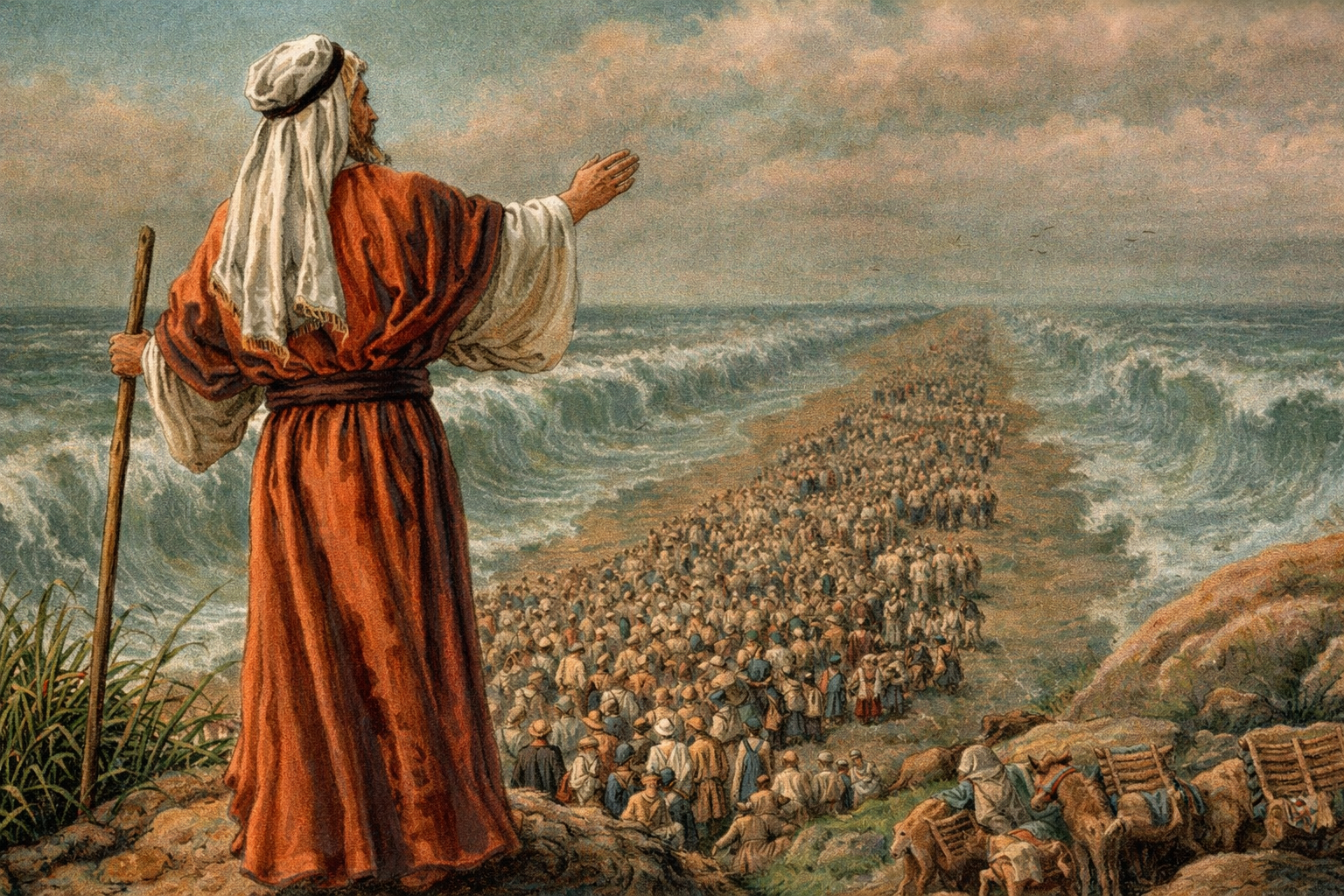 El paso del Mar Rojo: Camino hacia la libertad