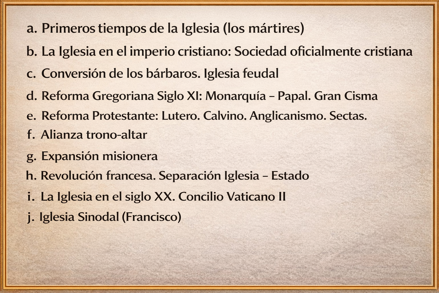 Línea de tiempo: de Jesús al nacimiento de las primeras comunidades cristianas